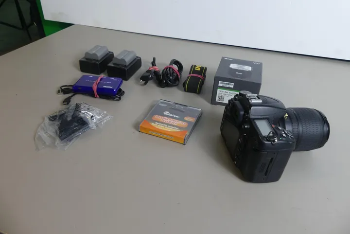 Fujifilm Systemkamera mit Zubehör